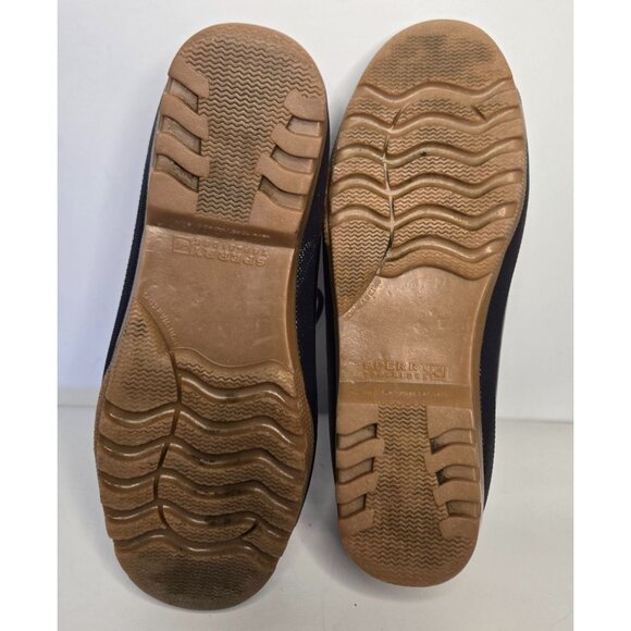 Sperry Topsider Ladies Navy and Plaid Waterproof Slip-On Sz 9 Outdoors Winter - Picture 7 of 7